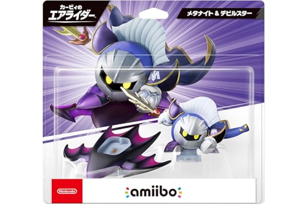 amiibo メタナイト&デビルスター(カービィのエアライダーシリーズ)