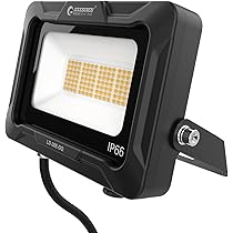 Amazon.co.jp: GOODGOODS 30W LED 投光器 電球色 100V対応 IP66 防水