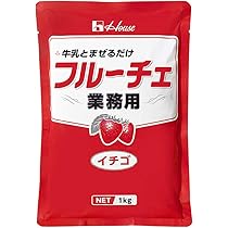 Amazon.co.jp: ハウス食品 業務用フルーチェ イチゴ 1kg : 食品・飲料