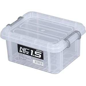 JEJアステージ 収納ボックス 日本製 NCボックス #1.5 積み重ね [幅20.5×奥行16×高さ9.4cm]