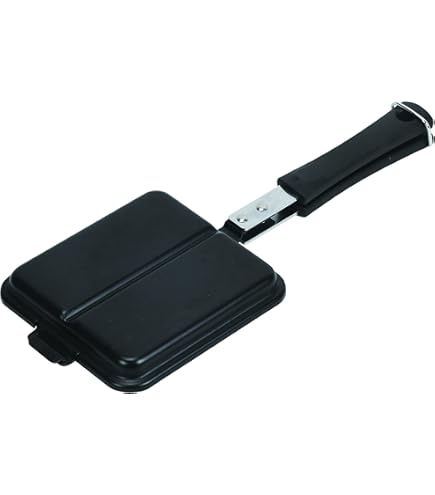 Amazon | 日本製 南部鉄器 岩鋳 Iwachu 手作りおやき角 ホットサンド