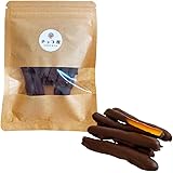 チョコ屋 オランジェット カカオ80% ハイカカオ オレンジピール チョコレート バレンタイン フルーツ ドライフルーツ チョコがけ 1袋（70g）