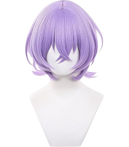 Amazon.co.jp: 耐熱コスプレウィッグ 空色/天色 ショートヘア