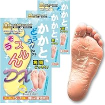 Amazon.co.jp: STAY FREE かかとどうするんdx かかと 角質取り 60分は