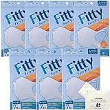 【7袋セット】 フィッティ スタイルフィットプラス 立体 ホワイト ふつう 7枚入 Fitty 【life smile マスクケース付き】