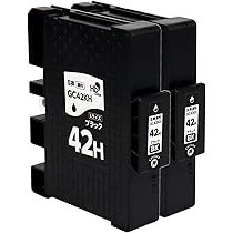 Amazon.co.jp: 【横トナ】リコー(RICOH)用 GC42H SGカートリッジ 4色 