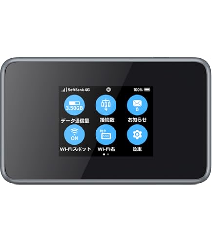 Amazon.co.jp: 【整備済み品】HUAWEI(ファーウェイ) Pocket WiFi 801HW 