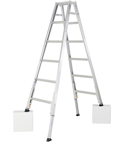 Amazon.co.jp: ピカ KS-270A アルミ専用脚立 伸縮脚 9尺(2.40～2.71m 