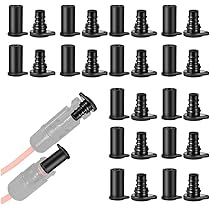 Amazon | Lzcxszzm ソーラーパネルコネクタキャップ 50 組、防塵