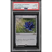 Amazon.co.jp: PSA10 ブラックロータス MTG 30th Anniversary マジック 