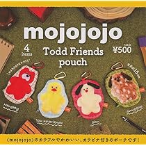その他 mojojojo Todd Friends Amazon.co.jp: mojojojo Todd Friends pouch 全4種セット : おもちゃ