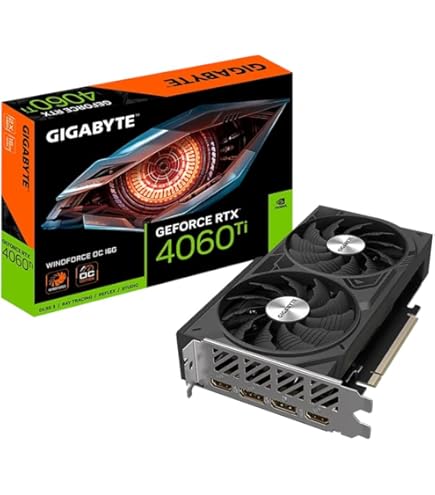 グラフィックボード・グラボ・ビデオカード GIGABYTE GeForce RTX 2060 OC Edition 6GB Amazon | GIGABYTE GeForce RTX 4060 Ti WINDFORCE OC 16G