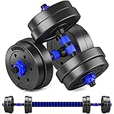 MOJEER ダンベル 可変式 3in1】10kg 20kg 30kg 40kg 2個セット バーベルにもなる ダンベル 無臭素材 静音HB