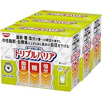 Amazon | 日清食品 トリプルバリア 青りんご味 3箱セット 1箱30