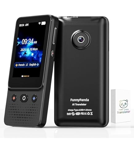Amazon.co.jp: FFF SMART LIFE CONNECTED 音声翻訳機 オフライン 瞬間