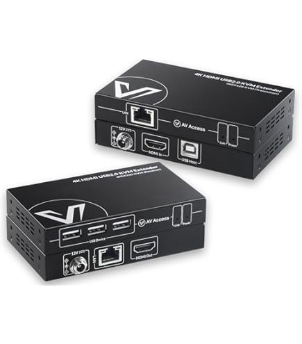 ⭐✪ USB エクステンダー HDMI USB KVM-Extender 41M0ldRL-YL.jpg