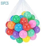 ipstyle Ball Pit Balls Crush Proof BPAフリー、100パック6色Fun Water Ball Pit for Kids and Baby – Ball Pit fo
