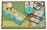日繊商工 monumonu wonderland モヌワールド (バス・フェイス・ウォッシュ・タグ付きクリップ) グリーン MN-2592