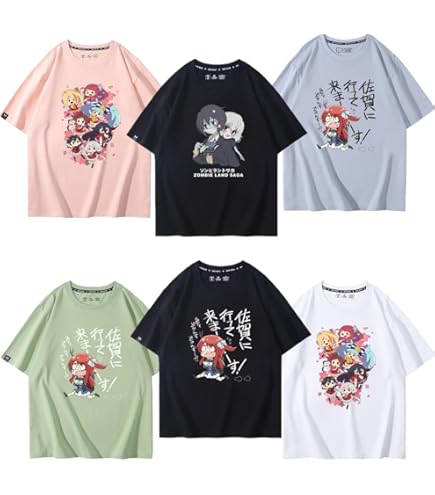 Amazon.co.jp: ゾンビランドサガ ゴミみたいにダサいTシャツ Lサイズ