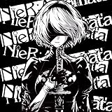 NieR:Automata グッズ 反射ステッカー 2B ヨルハ二号B型 キャラクターデザイン PVC素材 防水仕様 サイズ選択可 10/15/20/25cm 車用 壁面装飾 DIY ギフト向け (15CM,D) [並行輸入品]