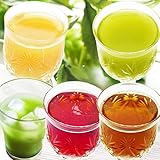 美活爽々5品茶セット(プラセンタ配合玄米茶45g,プラセンタ配合ジャスミン茶35g,桑の葉粉末60g,ロゼティー60g,美活爽茶40g) 粉末