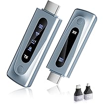 Amazon | ワイヤレス hdmi 送受信機セット hdmi 無線化 ワイヤレス