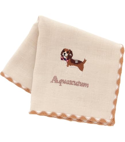 Aquascutum 犬柄 ピンク Aquascutum 犬柄 ピンク