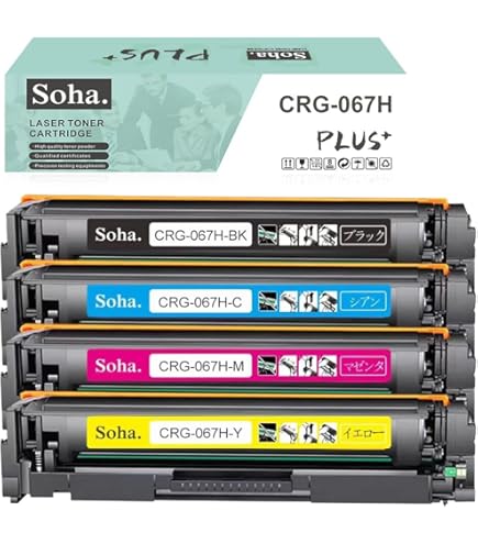 Amazon.co.jp: 【Amazon.co.jp限定】キャノン Canon用 CRG-067 「残量