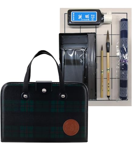 Amazon | 半紙付き！2本組文鎮＆セラミック硯 高級書道セット S-2-1