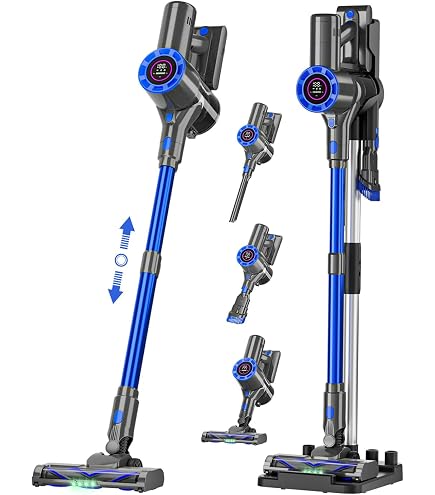 Amazon | コードレス掃除機 【2025 45000Pa超強吸引/最大75分稼働