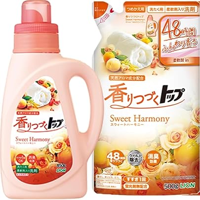 Amazon | ライオン 香りつづくトップ スウィートハーモニー 詰替 720g