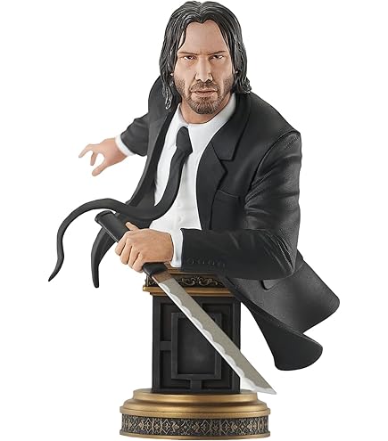 【完全未開封新品】ジョン・ウィック ダイアモンドセレクトトイ 1/2 バスト Amazon.co.jp: Diamond Select Toys John Wick Legends in 3-寸法: 第2