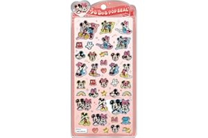クラックス CRUX うるちゅる ポップシール ディズニー ミッキー＆ミニー ぷっくり 立体 スマホデコ 推し活 132225