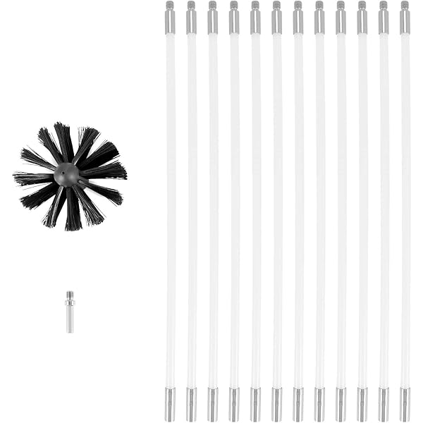 EASTMAN Dryer Vent Cleaning Kit (Black And White) In The