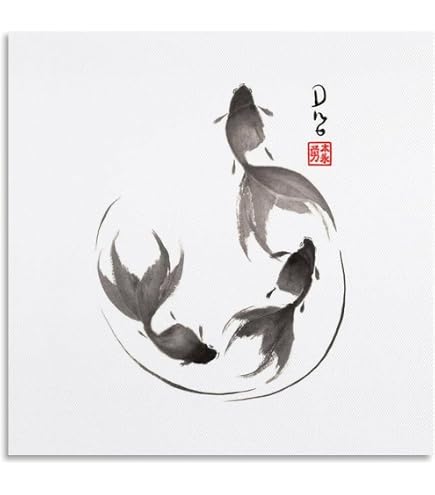 Amazon.co.jp: 堀江晴翠『水墨山水』日本画 : ホーム＆キッチン
