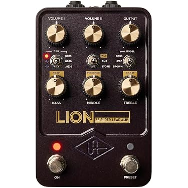 Amazon.co.jp: UNIVERSAL AUDIO UAFX Lion '68 Super Lead Amp UAFX