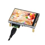 2.8インチ 抵抗膜式 タッチ LCD ディスプレイ スクリーン タッチパネル モジュール HAT キット for RPI Raspberry Pi Pico 2 W H Pico2 WH Projects 拡張ボード ラズパイ ピコ ラズベリーパイピコ 開発ボード 基板 電子工作 セット 部品 スターターキット