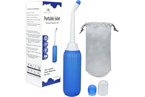 MA・SELE 携帯ビデ おしり洗浄 シャワートイレ 高水圧 全面グリップ 大容量 500ml 軽量 日本語説明書付