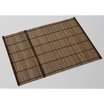Amazon | 竹製 「炭化竹ランチョンマット30×40cm」34-024k