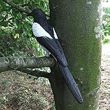 36 cm 庭の装飾人工 PE ブロー成形 Magpie 中庭の風景装飾