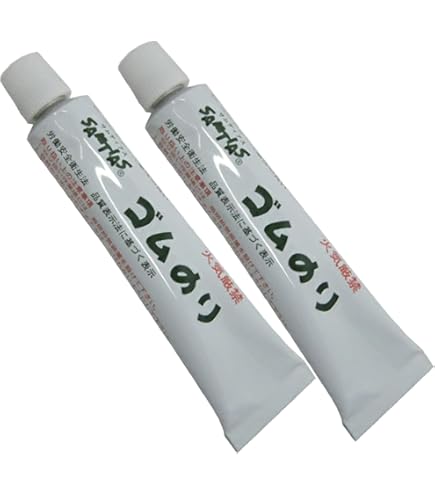 Amazon.co.jp: 福岡工業 ラバーセメント ミツワ 小缶ゴムのり 90mL 415