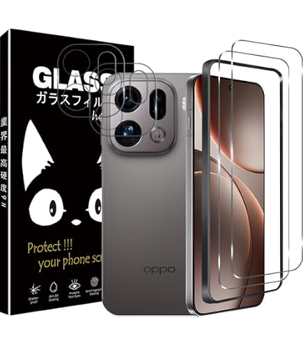 Amazon.co.jp: OWKEY OPPO Find X9 ケース 【ガラスフィルム付き