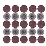 回転（式）研磨ディスク 50mm 80 粒度サンディング仕上げ For Roloc（25個入）