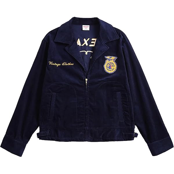 Amazon | ☆オールドファン アメリカン 復刻 FFA 刺繍コーデュロイ