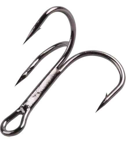 超大型トレブルフック　6本セット　27g 23g 19g γ250 γ350適合 Amazon | トリプルフック トレブルフック #6 20本 セット ルアー