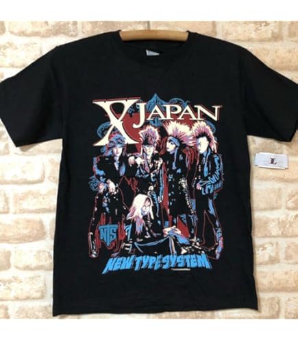 Amazon.co.jp: X JAPAN ロングTシャツ 5人 エックス ジャパン M