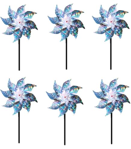 鳥よけ 風車 鳩よけ カラス 撃退 レーザー防鳥風車 反射撃退 カラス避け 5個 鳥よけ 風車 鳩よけ カラス 撃退 レーザー防鳥風車 反射撃退 カラス