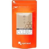 オーガランド (ogaland) 蜂の子 (90カプセル / 約3ヶ月分) はちのこ サプリメント (必須アミノ酸/ミネラル含有) ローヤルゼリー ビタミン ミネラル
