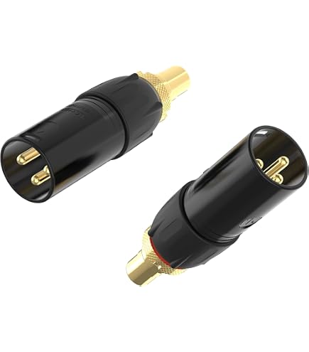 Amazon | Cardas Audio オスRCAからオスXLRアダプター(MRCA-MXLR) - 2