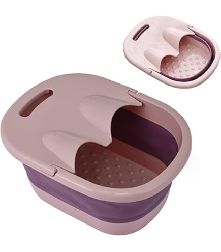 Amazon.co.jp: TKYNET フットバス 足湯 バケツ 折り畳み 足冷え対策